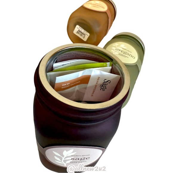 Set of 3 Herb Garden Jars Host Pick - Picture 11 of 16